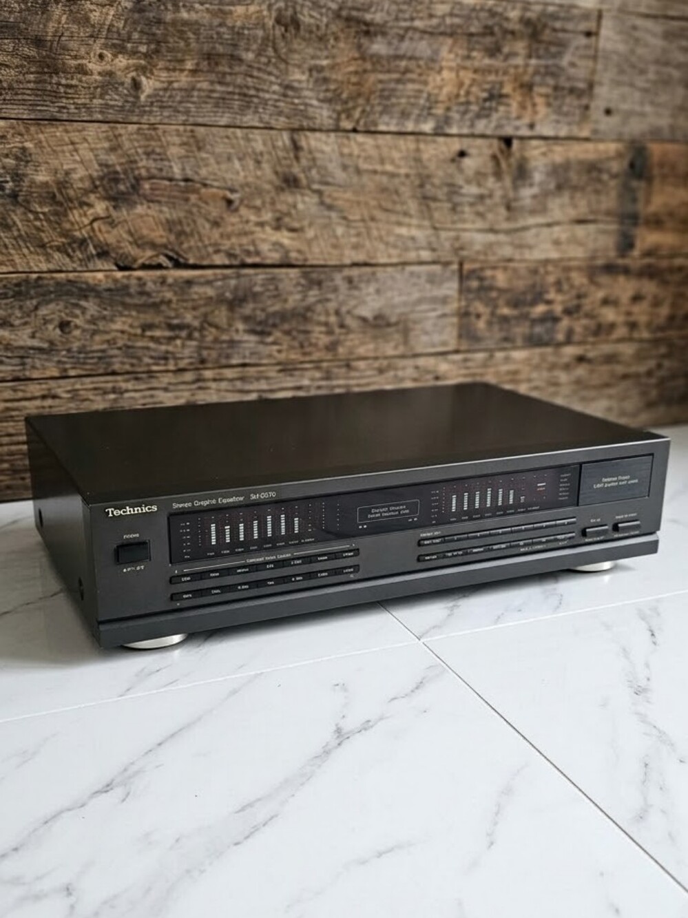 Technics SH-GE70 Stereo Graphic Equalizer - Power Tested w/ New Cord
